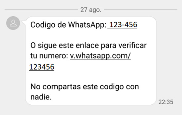 Código verificacion 1